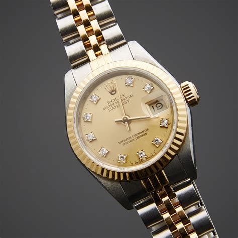 rolex lady datejust 2006|pre owned women's rolex datejust.